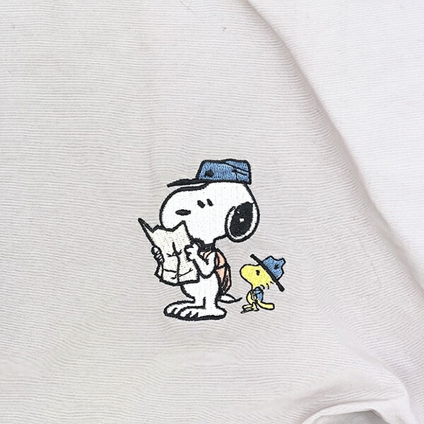 スヌーピー 超軽量たためるリュック グレー ジャーニー SNOOPY