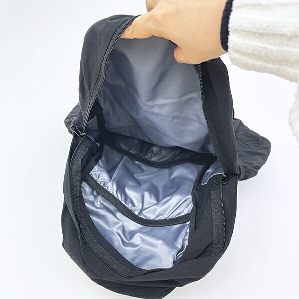 スヌーピー 超軽量たためるリュック グレー ジャーニー SNOOPY