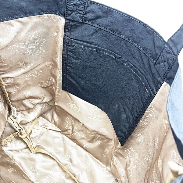 スヌーピー 超軽量トートバッグ ジャーニー ブラック SNOOPY