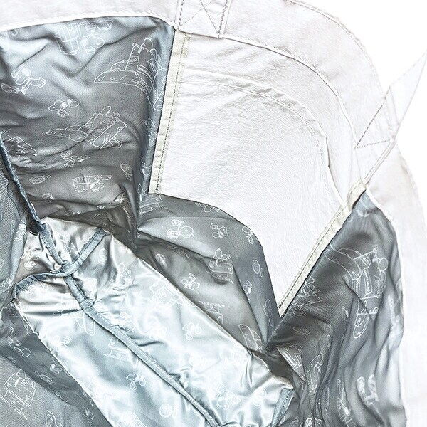 スヌーピー 超軽量トートバッグ ジャーニー グレー SNOOPY