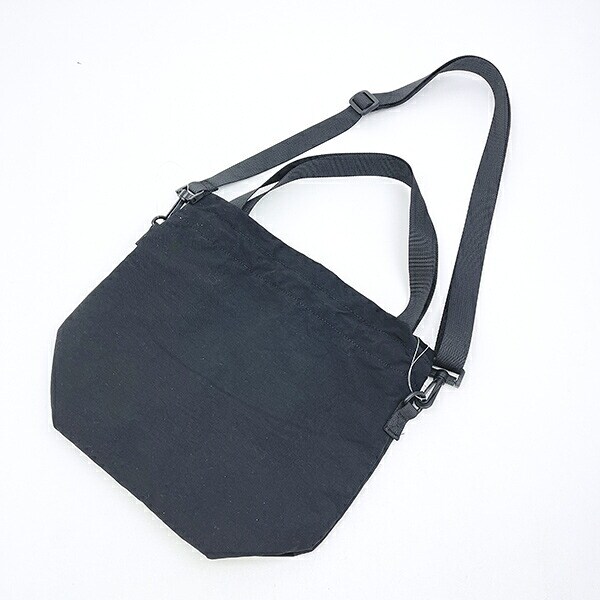 スヌーピー 巾着ショルダーバッグ ジャーニー ブラック SNOOPY