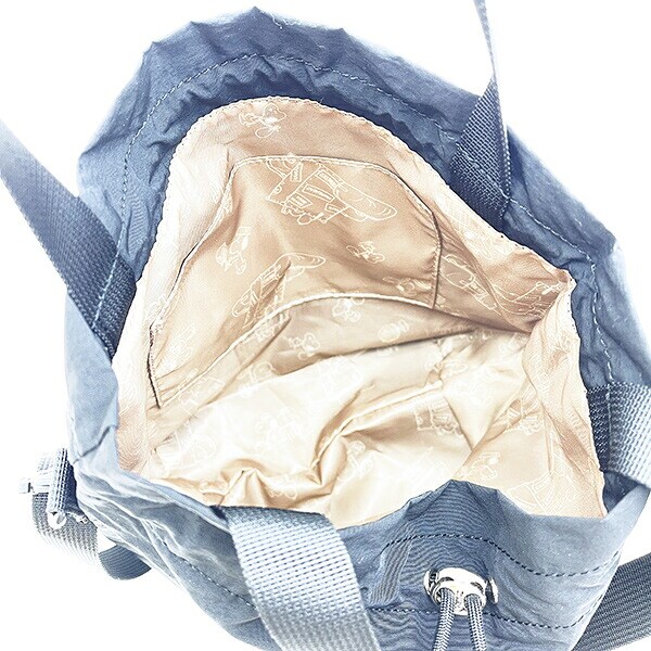 スヌーピー 巾着ショルダーバッグ ジャーニー ブラック SNOOPY