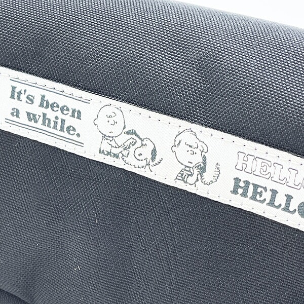 スヌーピー カメラショルダーバッグ (ブラック) トラベル SNOOPY