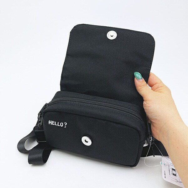 スヌーピー カメラショルダーバッグ (ブラック) トラベル SNOOPY