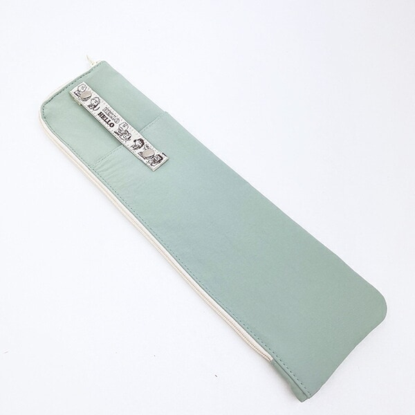 スヌーピー 耐熱トラベルポーチ グリーン 旅行 SNOOPY