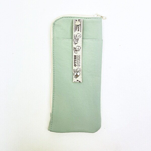 スヌーピー 耐熱トラベルポーチ(S) グリーン SNOOPY