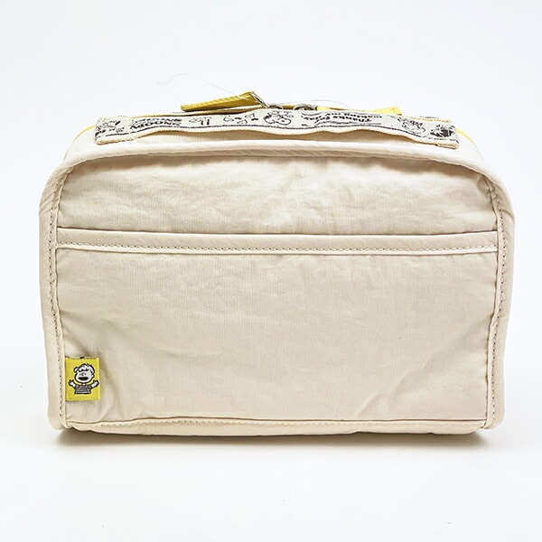スヌーピー 仕切り沢山ポーチ トラベル アイボリー SNOOPY
