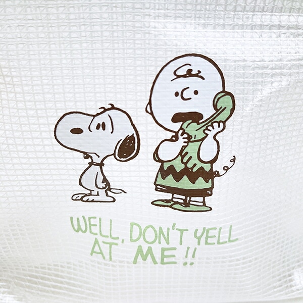 スヌーピー 洗面ポーチ 2Pセット グリーン 旅行 SNOOPY