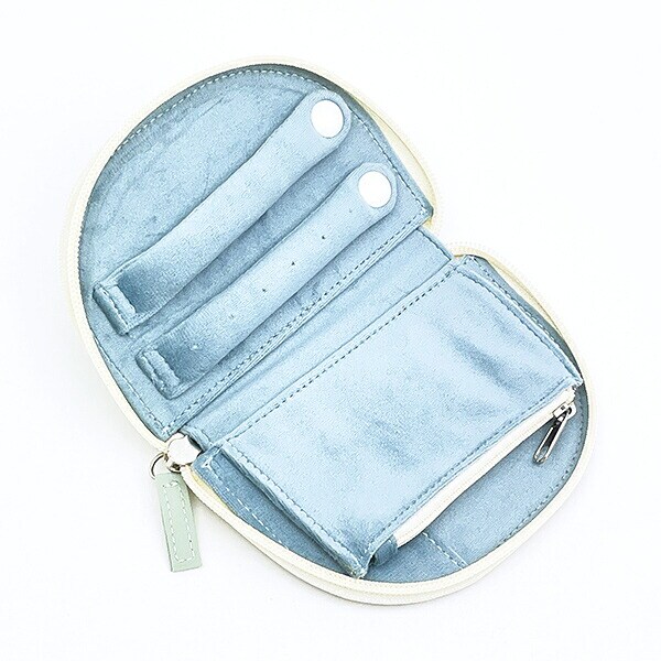 スヌーピー アクセサリーポーチ グリーン トラベル SNOOPY