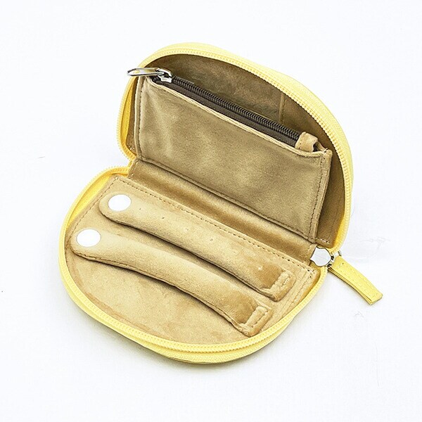 スヌーピー アクセサリーポーチ イエロー トラベル SNOOPY