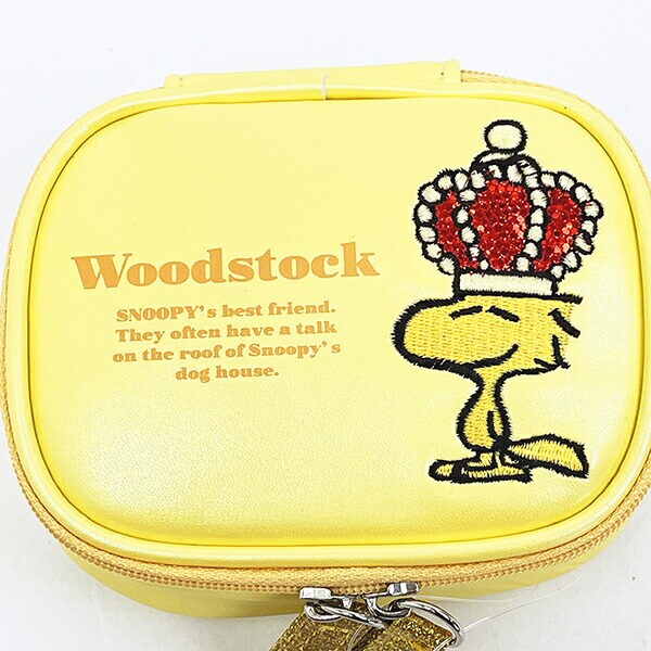 スヌーピー ウッドストック アクセサリーケース アップリケ ポーチ SNOOPY