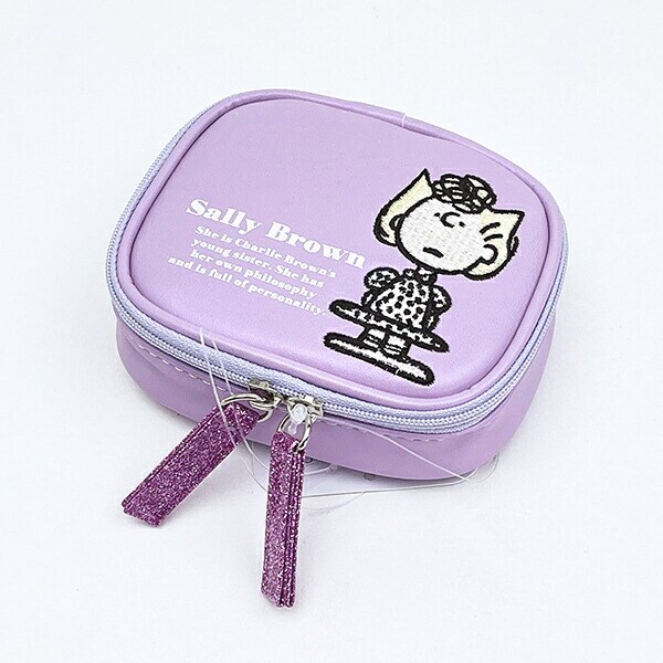 スヌーピー サリー アクセサリーケース アップリケ ポーチ SNOOPY