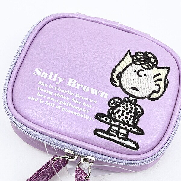 スヌーピー サリー アクセサリーケース アップリケ ポーチ SNOOPY