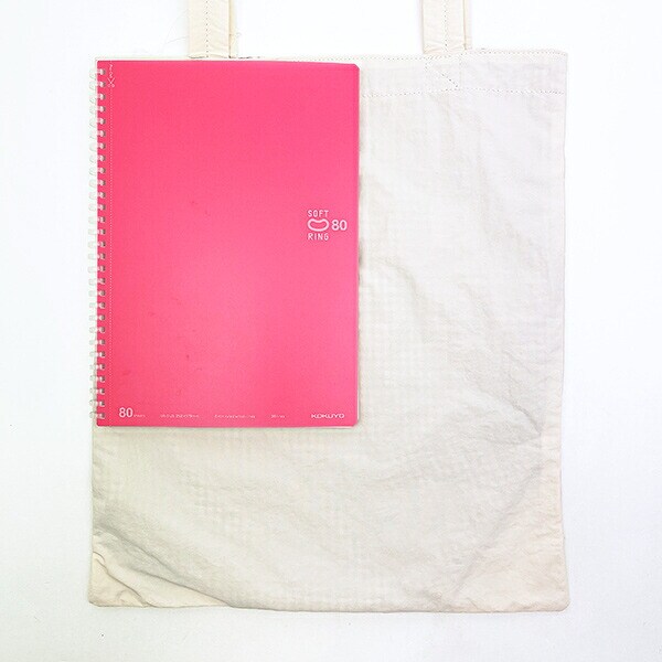 スヌーピー チェックリバーシブルトートバッグ アイボリー SNOOPY