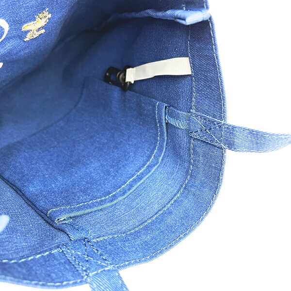 スヌーピー ジョークール＆ウッドストック ふっくらアップリケミニトートバッグ SNOOPY