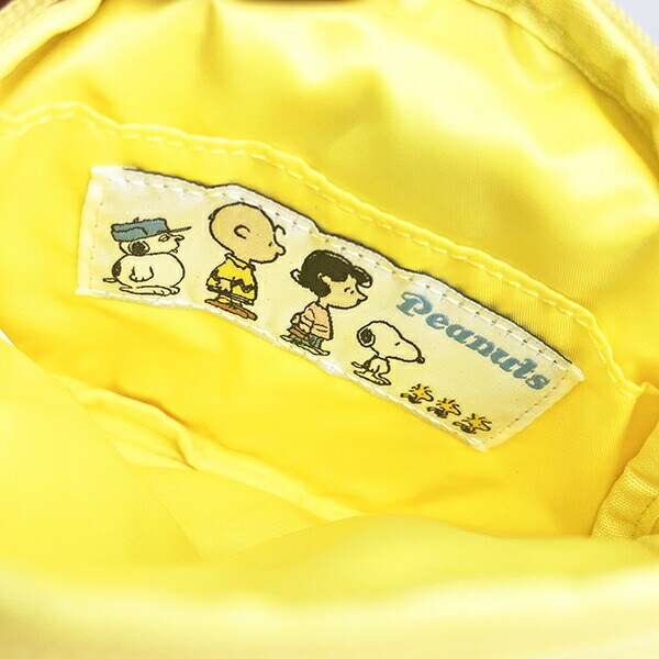 スヌーピー ウッドストック ダイカット刺繍パスポーチ SNOOPY