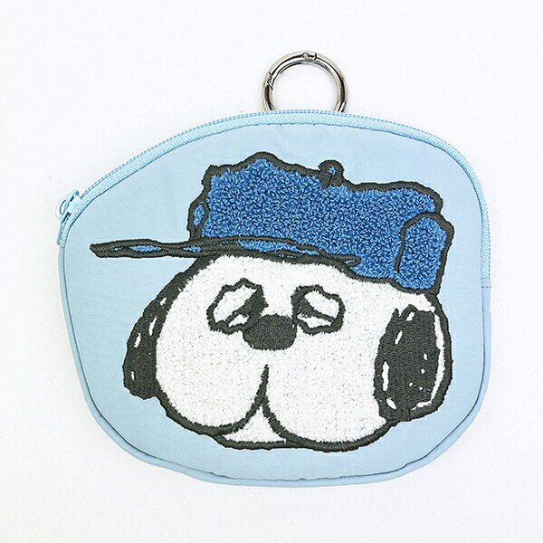 スヌーピー オラフ ダイカット刺しゅうパスポーチ 定期入れ パスケース SNOOPY