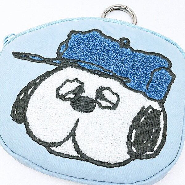 スヌーピー オラフ ダイカット刺しゅうパスポーチ 定期入れ パスケース SNOOPY