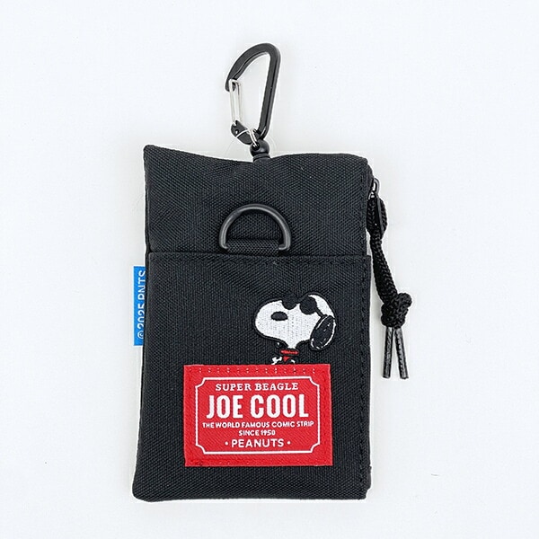 スヌーピー ジョー・クール リール付きパスポーチ 定期入れ パスケース SNOOPY
