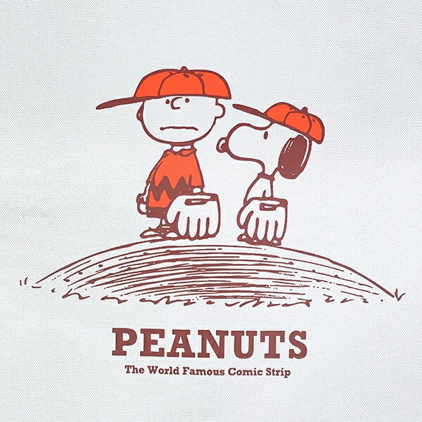 スヌーピー ナップザック ベースボール バッグ レッド SNOOPY