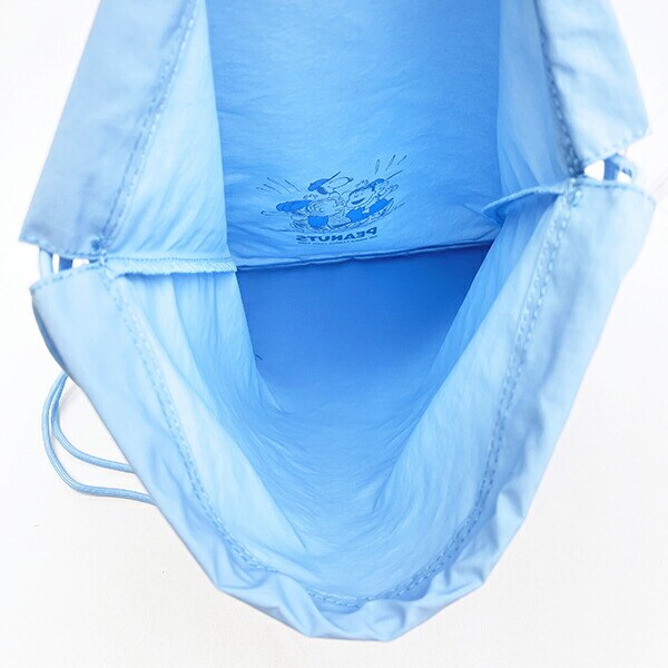 スヌーピー ナップザック ベースボール バッグ ブルー SNOOPY