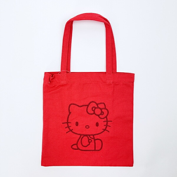 サンリオ ハローキティ 刺繍ミニトートバッグ Sanrio
