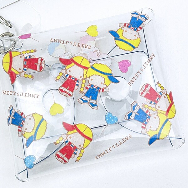 サンリオ パティ＆ジミー クリアマルチケース(SS) ちらし Sanrio