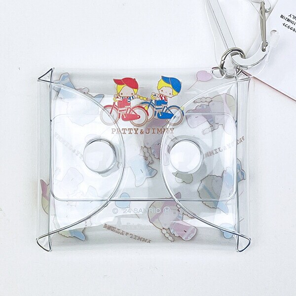 サンリオ パティ＆ジミー クリアマルチケース(SS) ちらし Sanrio