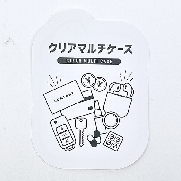 サンリオ パティ＆ジミー クリアマルチケース(SS) ちらし Sanrio