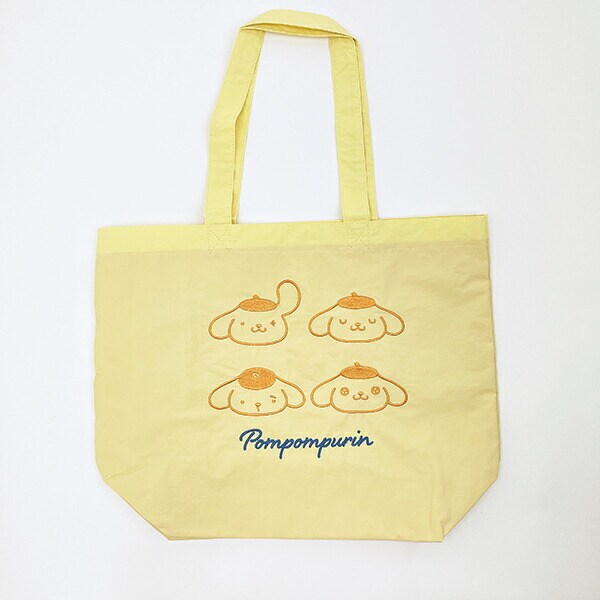 サンリオ ポムポムプリン フェイス トートバッグ  Sanrio