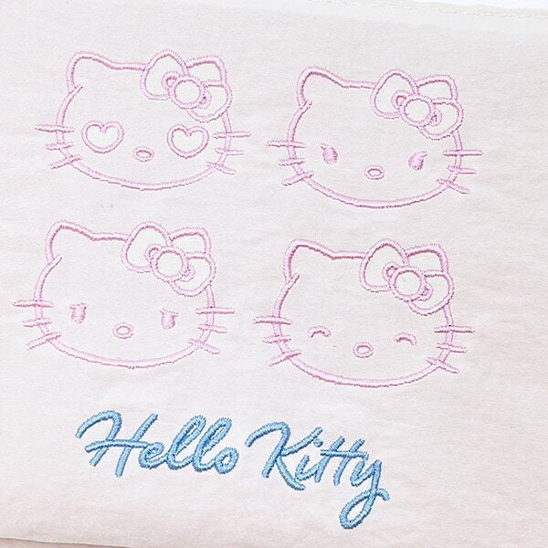 サンリオ ハローキティ フェイス 3ポケットポーチ  Sanrio