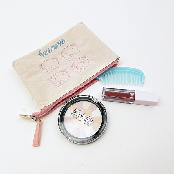 サンリオ ハローキティ フェイス 3ポケットポーチ  Sanrio