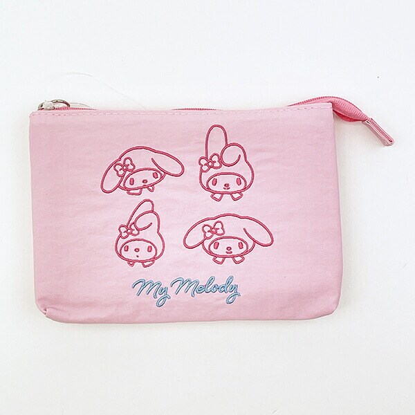 サンリオ マイメロディ フェイス 3ポケットポーチ  Sanrio