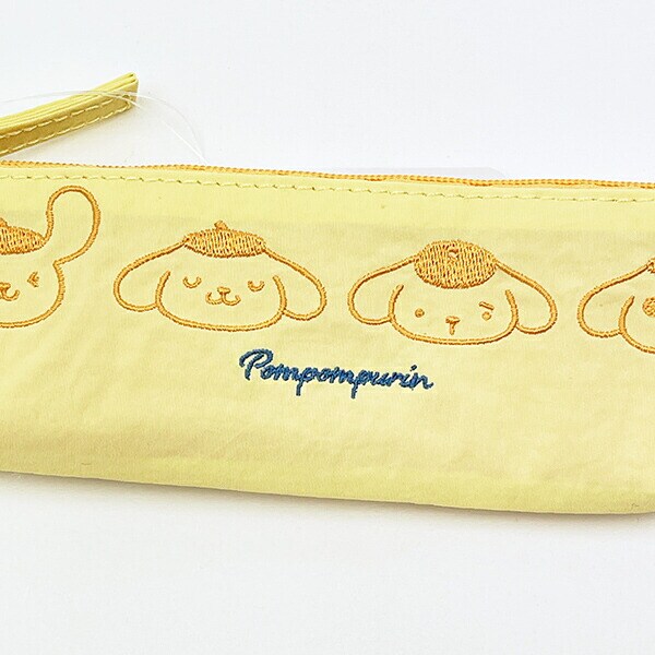 サンリオ ポムポムプリン フェイス ペンケース 文具 Sanrio