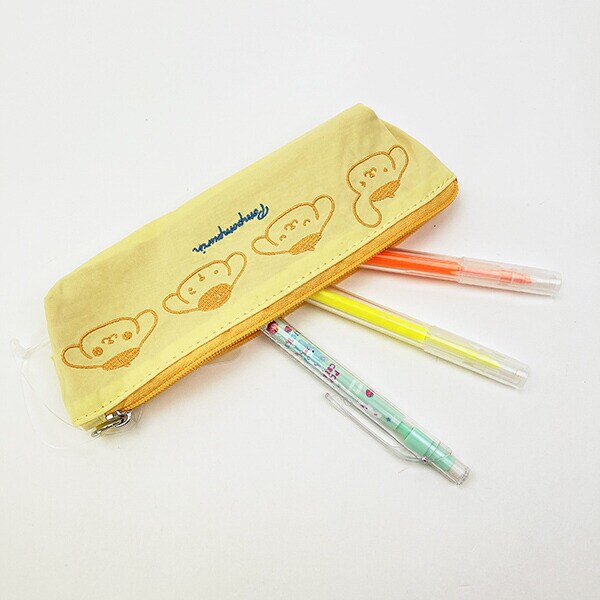 サンリオ ポムポムプリン フェイス ペンケース 文具 Sanrio