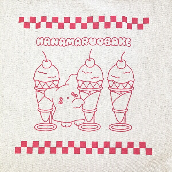 サンリオ はなまるおばけ トートバッグ パステルPOPシリーズ Sanrio