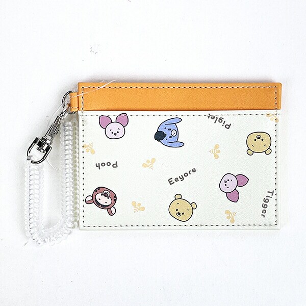 ディズニー Disney シングルパスケース プーちらし プーさん