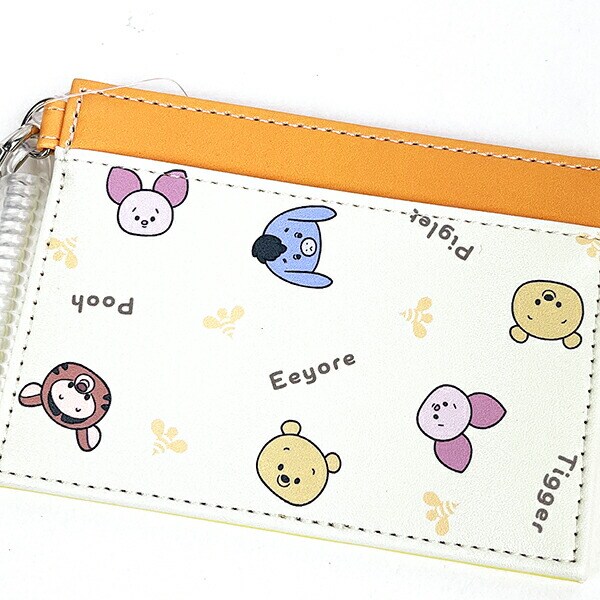 ディズニー Disney シングルパスケース プーちらし プーさん