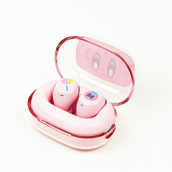 星のカービィ 完全ワイヤレスイヤホン (ピンク) スマホ