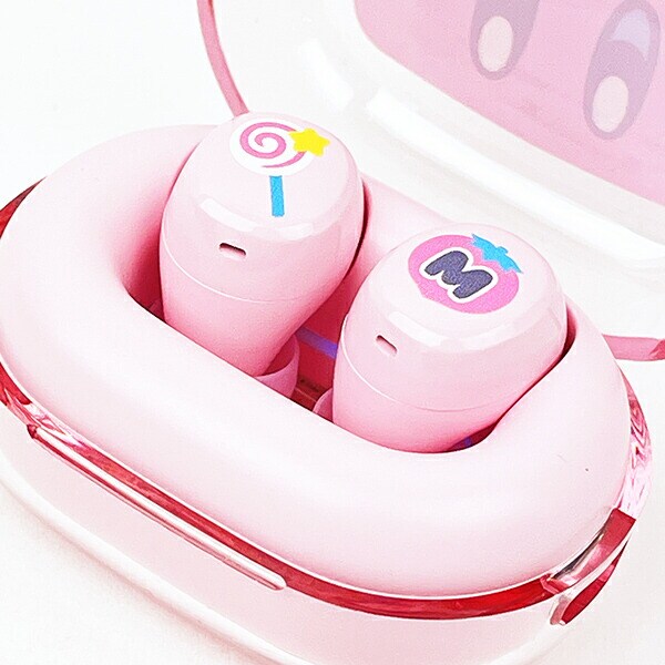 星のカービィ 完全ワイヤレスイヤホン (ピンク) スマホ