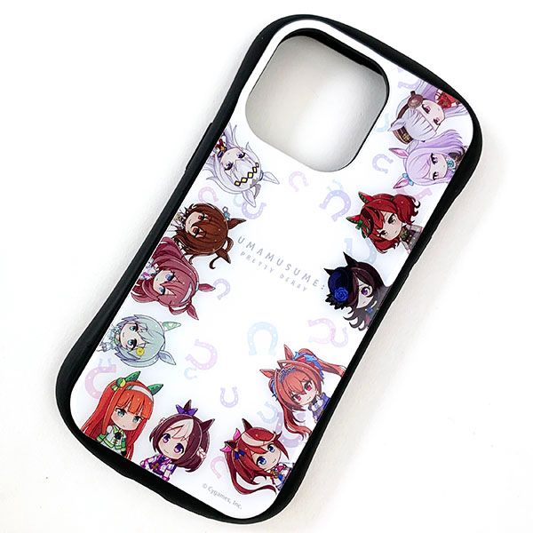 ウマ娘 プリティーダービー iPhone13Pro ハイブリッドガラスケース アイフォン スマホカバー
