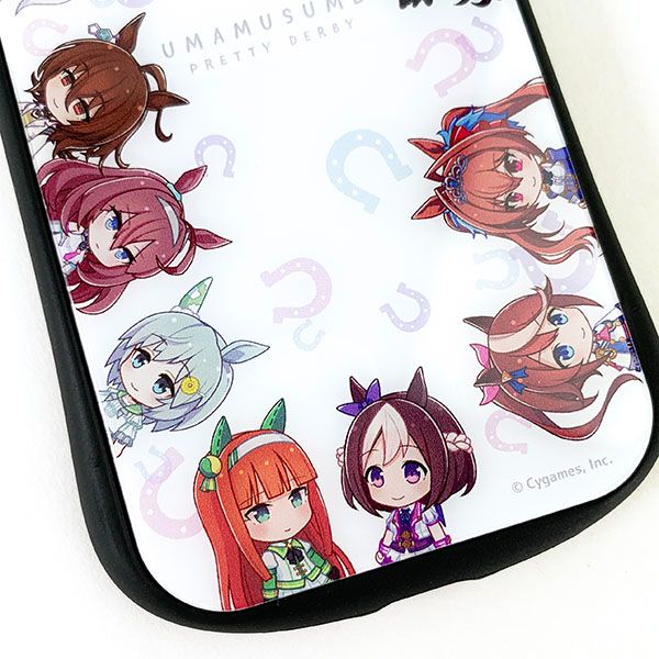 ウマ娘 プリティーダービー iPhone13Pro ハイブリッドガラスケース アイフォン スマホカバー