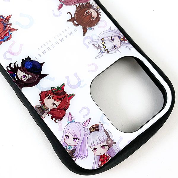 ウマ娘 プリティーダービー iPhone13Pro ハイブリッドガラスケース アイフォン スマホカバー
