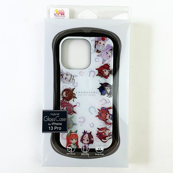 ウマ娘 プリティーダービー iPhone13Pro ハイブリッドガラスケース アイフォン スマホカバー