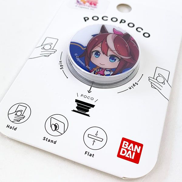 ウマ娘 プリティーダービー POCOPOCO トウカイテイオー スマホ用品 スマホリング スマホカスタム
