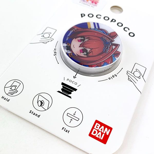 ウマ娘 プリティーダービー POCOPOCO ダイワスカーレット スマホ用品 スマホリング スマホカスタム