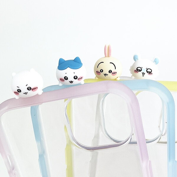 ちいかわ ハチワレ iPhone15/14/13  IIIIfit Clear スマホケース