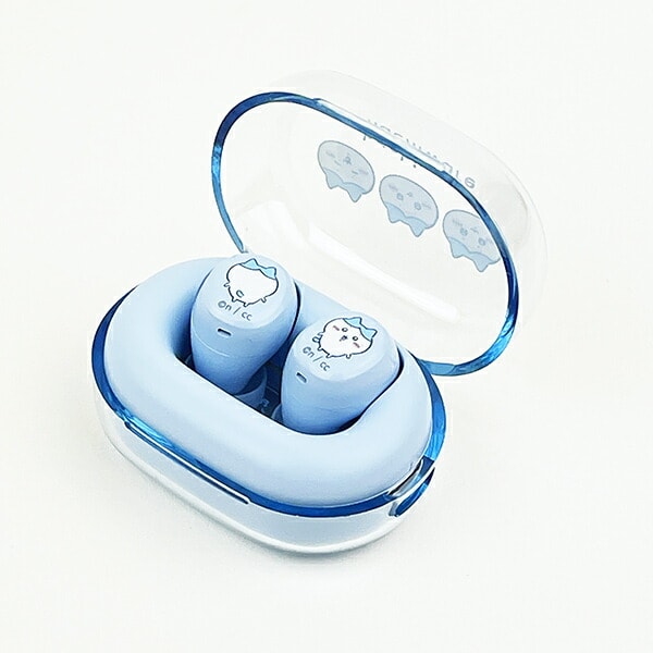 ちいかわ ハチワレ 完全ワイヤレスステレオイヤホン (ブルー) スマホ
