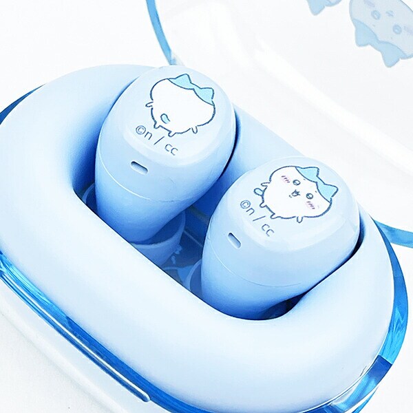 ちいかわ ハチワレ 完全ワイヤレスステレオイヤホン (ブルー) スマホ