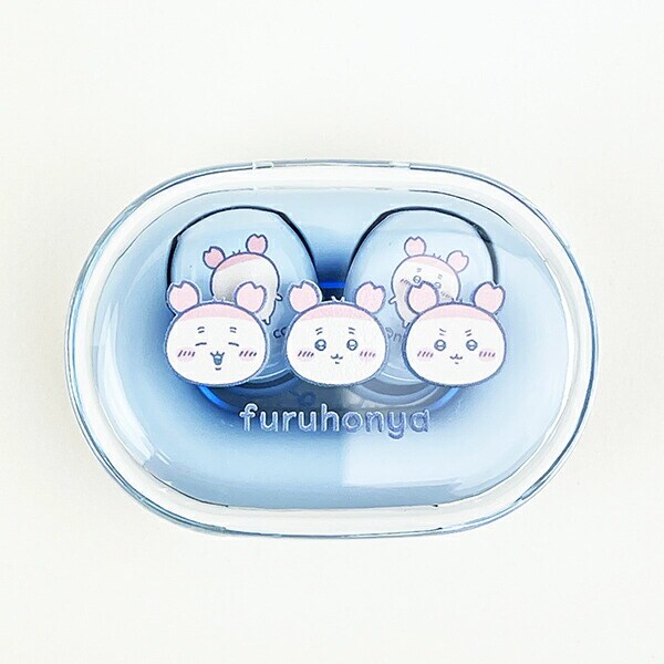 ちいかわ 古本屋 完全ワイヤレスステレオイヤホン (ブルー) スマホ